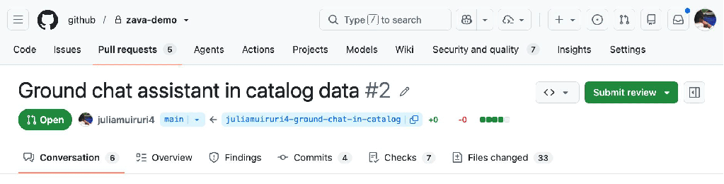 Animated gif showing the pull request size grow from 0 lines to over 1,500 lines.
